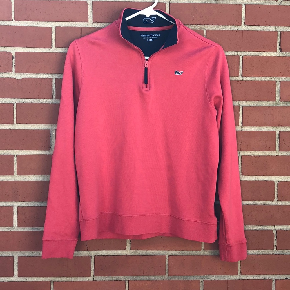 Vineyard Vines Pulllover Pima Cotton Sz. L(16) EUC